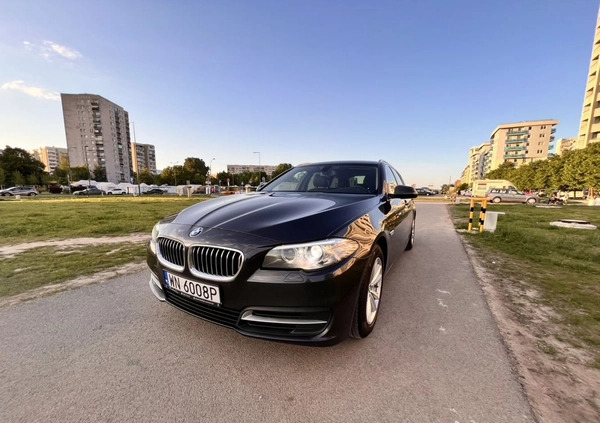 BMW Seria 5 cena 72000 przebieg: 227707, rok produkcji 2015 z Warszawa małe 379